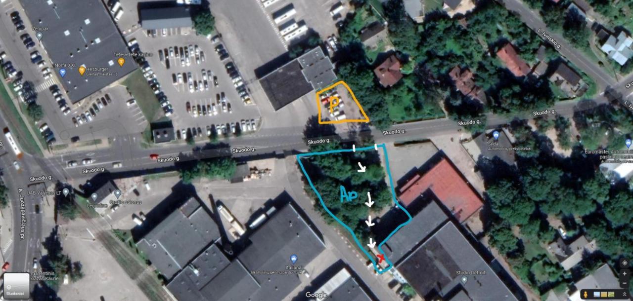 Ferienwohnung Skuodo 2E Kaunas Exterior foto